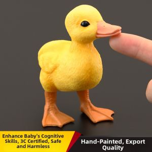 MENGSILE | Educational Gift Display Yellow Duck Model