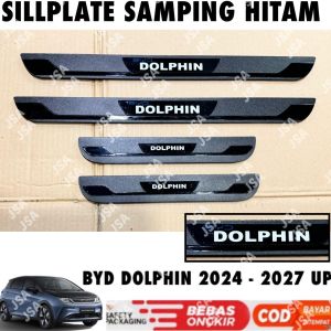 Sillplate Samping BYD Dolphin 2024 2025 2026 2027 Hitam .