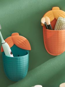 Giá Để Đồ Phòng Tắm Không Cần Đục Lỗ Giá Để Đồ Phòng Tắm Treo Tường Hộp Đựng Bàn Chải Đánh Răng Và Kem Đánh Răng Giá Để Đồ Góc Phòng Tắm Bằng Nhựa Phong Cách Bắc Âu