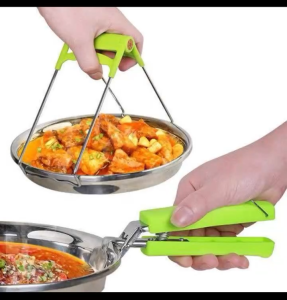 ZH440 Kitchen Bowl Dish Pot Lifter Clip Anti-hot Plate Steamer Clamp Plate Holder Tong Anti-scalding Clip