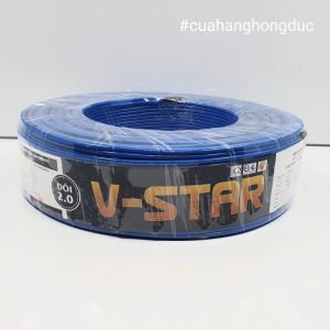 Dây Cáp Điện VCmd 2x2.0 Đôi Mềm V-STAR VĨNH THỊNH (Đơn giá bán theo 1 mét)