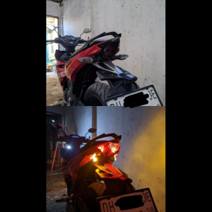 Sein Tempel Oval Mini Lampu Sen LED X-Case Universal Sen R15 V3 Cbr150r Gsx150 R25 R15 V2 Ninja250