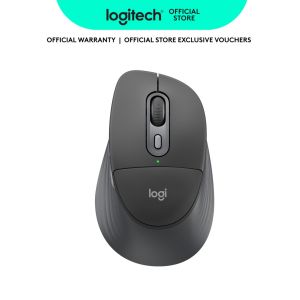 Logitech Signature Comfort Plus M850 L Wireless Mouse Bluetooth Mouse with Palm Cushion Silent Clicks 24-Month Battery Customizable Buttons for Windows Mac iPad