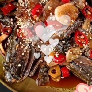 ซอสดองสูตรหม่าล่า 100 กรัม แซลม่อน กุ้ง ปู ไข่ สไตล์เกาหลี ซอสดองแซลม่อน ซอสดองซีอิ๊วเกาหลี ซอสดองเกาหลี ซีอิ๊วดองเกาหลี น้ำดอง