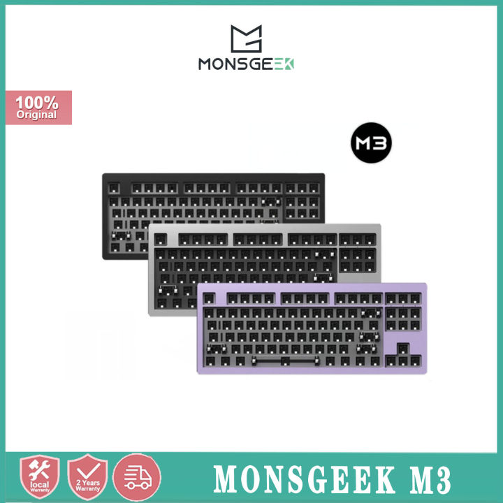 AKKO MONSGEEK M3 Mechanical Keyboard Customization Kit - RGB Aluminum Hot Plug