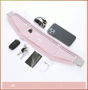 Travel Fanny Pack Outdoor Fitness Waist Pack Fanny Pack Adjust Closely Sports Belt Silent and Smooth Zipper