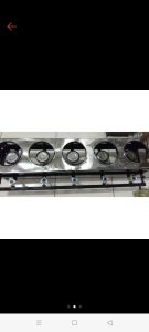 Kompor surabi solo/martabak mini 5 tungku satu set