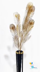 Bunga Daun Artificial Merak Gold: Dekorasi Imlek yang Cantik & Tahan Lama