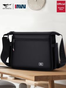 SEPTWOLVES | New Oxford Cloth Mens Crossbody Bag