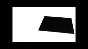 Bar Mat Anti-slip Rubber Mats Thickened PVC Rubber Shock absorbers Spill Mat Super Absorbent Drainer Mats Bar Mat