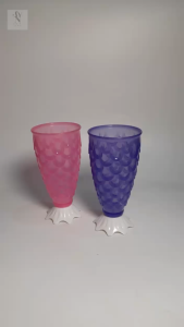 Gelas Plastik Gelas Gelas 300ml Motif Sisik Nanas Cerah SNY New Cornelius GM475