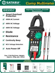 SATA | Digital Precision Intelligent Multimeter