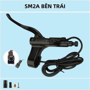 Cần Gạt Phanh Đĩa Thủy Lực Xe Tay Ga Điện C. STAR Caliper 4 Piston Chống Mài Mòn Phụ Kiện Phanh Tắt Máy Dành Riêng Cho Xe Đạp