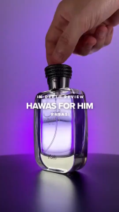 Rasasi Hawas for Him EDP for Men (100ml) [Brand New 100% Authentic Perfume] Eau de Parfum Man Blue