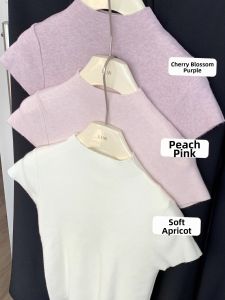 Loowmane | Premium European Style Semi-high Collar Short Sleeve T-shirt