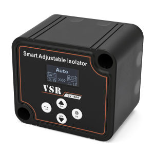 RYSJM | Bộ Cách Ly Pin Kép Có Thể Điều Chỉnh 12V 140A Với Màn Hình LCD Kỹ Thuật Số VSR Cho Xe Hơi RV Camper Rơle Nhạy Cảm Về Điện Áp Có Cài Đặt