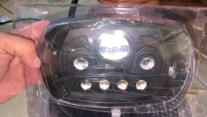 SCARLET LTC Headlamp Lampu Depan Daymaker 5575 Vespa PX Exclusive2 Spartan