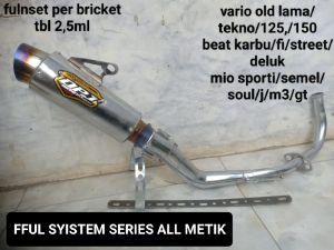 KNALPOT RACING DPJ METIK VARIO/BEAT/MIO/SPIN