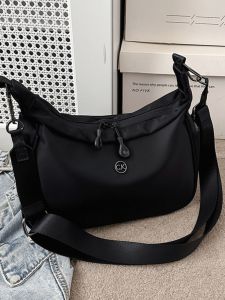 Waterproof Oxford Cloth Dumpling Bag Crossbody Bag Womens Casual Sports Style Large Capacity Single Shoulder Bag Trendy