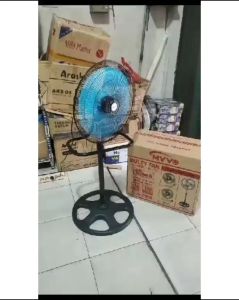 AMD KIPAS ANGIN BESI JUMBO MYVO/ADVANCE/HOBIKU National Plus 3in1 18 INCI STAND FUN