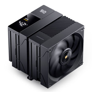 JONSBO | Tản Nhiệt CPU JONSBO CC90 Dual Tower 6 Ống Dẫn Nhiệt Với Màn Hình Kỹ Thuật Số Dành Cho LGA115X 1700 1200 1851 AM4 AM5 - Tản Nhiệt CPU Kỹ Thuật Số