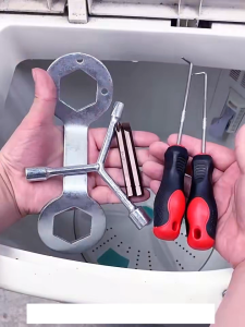 Washing Machine Impeller Disassembly Tool Kit Screw Remover Drag Hook for Inner Tub Repair