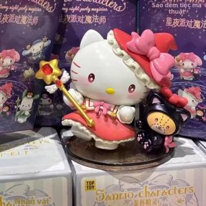 Sanrio | Bộ Sưu Tập Sanrio 2026: Tượng Nhỏ Kuromi My Melody Phiên Bản Phù Thủy Đêm Sao Hộp Quà Bí Mật Đồ Trang Trí Bàn Làm Việc Cao Cấp Quà Tặng Dành Cho Bé Gái