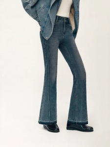 Semir | Quần Jeans Chuông Co Dãn Phía Dưới