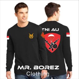 KAOS TNI AU / T-SHIRT TNI AU / KAOS LENGAN PANJANG KAOS PRIA BAJU TNI AU KAOS DISTRO KAOS MURAH