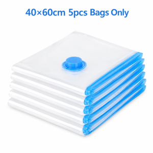 Vacuum Storage Bags for Clothes Space Saver Compression Bags Mixed Size Travel Organizer with Optional Electric Pump