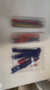 7 ชิ้น มีแม่เหล็กในตัว อุปกรณ์ติดตั้งสติ๊เกอร์อุปกรณ์เก็บขอบมุมสติ๊เกอร์งาน Wrap ช่วยงาน Wrap กล่องเก็บที่ดูดกับตัวรถได้ใช้งานสะดวก