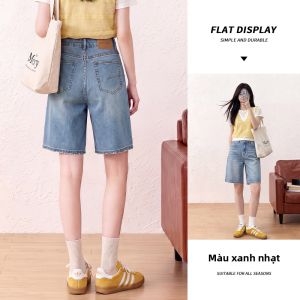 spao | Quần Short A-line Cao Bụng Giảm Cân Vintage 5-inch