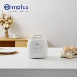 Simplus Egg Cooker Multifunctional Egg Cooker 7 Modes 24h Timer Touch Control Digital Display Steaming Egg Custard Yogurt
