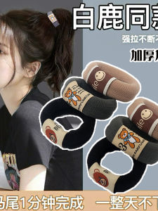 Thickened High Elasticity Hair Ties Womens Stylish Hair Bands Horse Tail Hair Bands Fashionable Hair Accessories