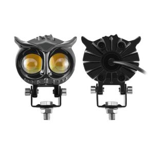 Lampu Tembak OWL 2 Mata 2 Warna + Demon Light