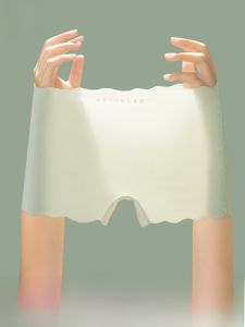 MiiOW | Quần an toàn Ice Silk cho nữ mùa hè mỏng góc phẳng quần lót ngắn hai trong một quần đùi cạp vừa quần lót thoải mái