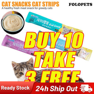 FOLOPETS 15g Cat Treats: Fresh Wet Food & Fattening Snacks