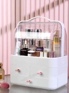 SHENAR COD Kotak Kosmetik Portable / Tempat Penyimpanan Kosmetik / Modern Cosmetic Box / Kotak Make Up