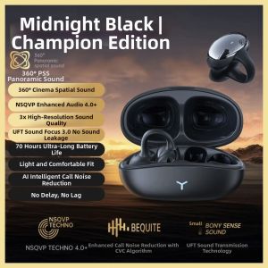 WiWU Wireless Clip-On Ear-Mounted Non-In-Ear Bluetooth Sports Earphones High Quality Long Battery Life New Model 4076