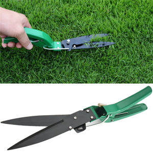 1PC สวนกรรไกร Rotatable ตัดสนามหญ้าสวนหญ้าตัดกรรไกรสวนเครื่องมือในครัวเรือน Potted Weed Pruning