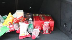 Car Boot Organiser 36/72/92/112L Foldable Storage Box 1680D Oxford Cloth Trunk Car Boot Storage Box Organizer