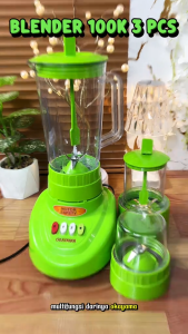 OKAYAMA OK355 Blender 3in1 Kapasitas 1 Liter Anti Pecah Bergaransi Resmi