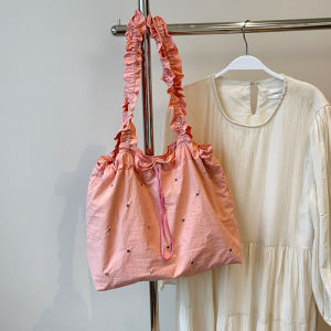Korean Style Casual Tote Bag Womens Large Capacity Versatile Single Shoulder Bag Simple Design Summer New Fashion Bag