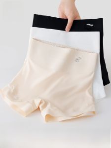 MiiOW | Womens Safety Pants High Waist Nylon No Trace Summer Skirt Special Anti-Light Seamless Underwear Two-In-One Cotton Crotch