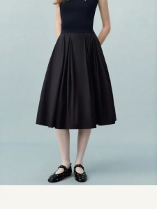 AIVEI | Elegant Fluffy Long Umbrella Dress