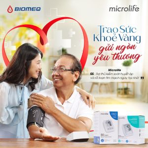 Máy Đo Huyết Áp Điện Tử Bắp Tay Microlife B2 Basic Đo Huyết Áp Nhịp Tim Dễ Sử Dụng Tại Nhà Bảo Hành 5 Năm