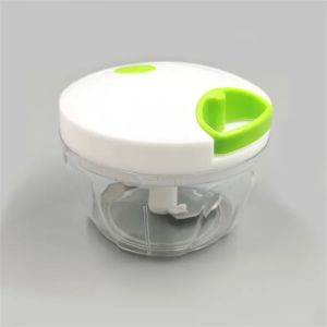 Máy Xay Thực Phẩm Mini Máy Xay Tỏi Máy Cắt Thịt Máy Cắt Rau Củ Máy Thắt Nút Hành Dụng Cụ Nhà Bếp Bằng Thép Không Gỉ Thân Thiện Với Môi Trường