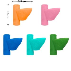 อุปกรณ์ยึดดินสอแก้ไขท่าทางปากกาจับของเล่นมอนเตสซอรี่สำหรับเด็กหุ้นส่วนการเรียนรู้นักเรียนเครื่องเขียน