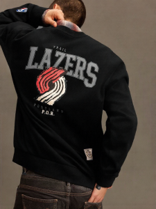 Jack Jones | Collaboration Blazers Textured Hoodie Loose Cotton