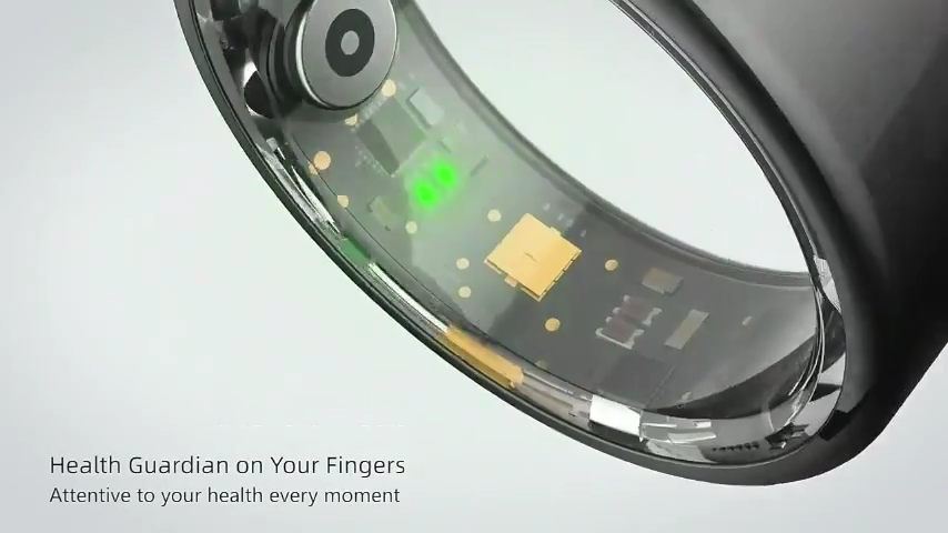 R6 Smart Ring IP68 Swimming Diving Sports & Health Records Control Video Photo Shooting